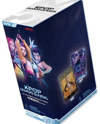 Kayou Kpop Demon Hunters Collectable Cards Series  -   Energy Edition  Foil Booster Display  Box Med 12 Packs