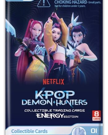 Kayou Kpop Demon Hunters Collectable Cards Series  -   Energy Edition  Foil Booster Pack