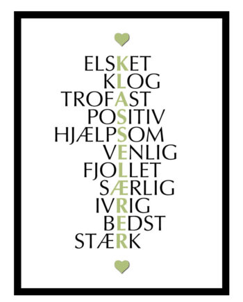 Klasselærer Citat Plakat