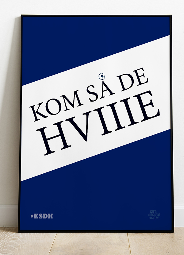 Kom Så De Hviiie-plakat 21 29 A4 Kr 199 -