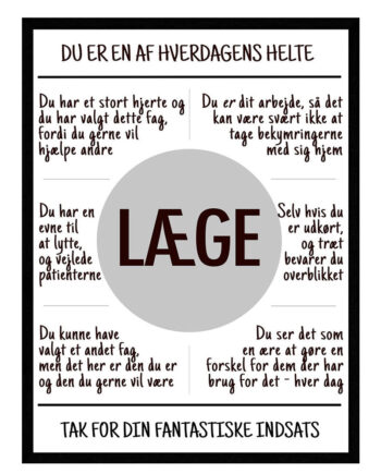 Læge Plakat