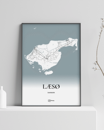 Læsø Plakaten 21 30 Cm  A4