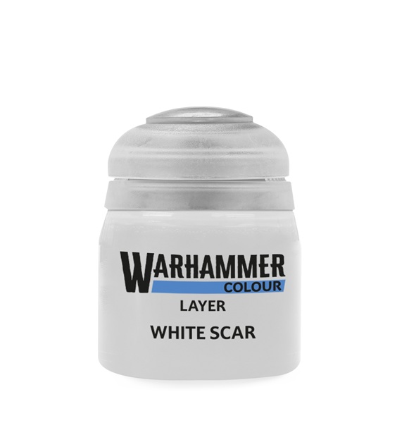 Layer: White Scar Hvid Maling  Skull White  9918995135506