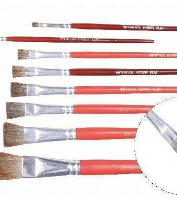 Leonhardy Hobby: Pensel Size    Flat Fine  Wit-422611