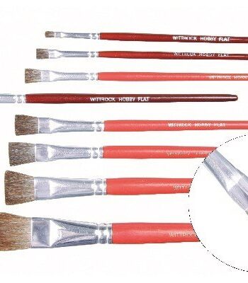 Leonhardy Hobby: Pensel Size    Flat Fine  Wit-422613