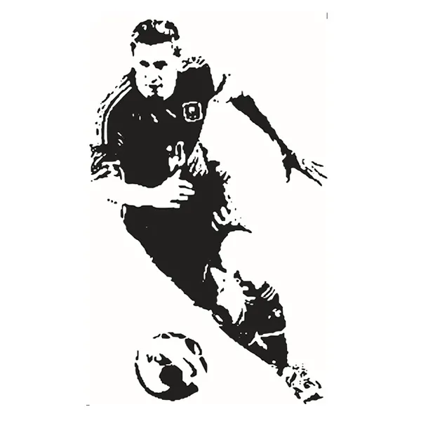 Lionel Messi Wallsticker 85 5x53cm