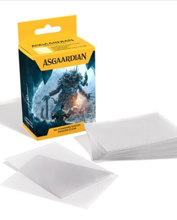 104 Lommer  Asgaardian Standard Sleeves: Frosted Clear  1100