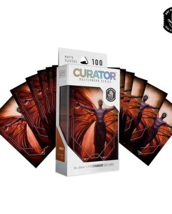 100 Lommer  Curator Masterworks Sleeves: Conduit  Olga Tereshenko  Matte Standard Sleeves  66x91mm