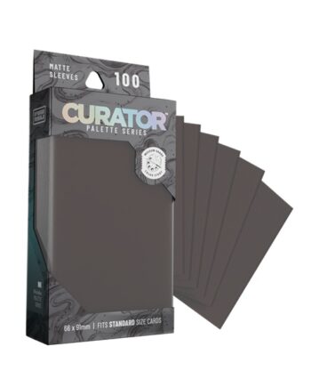100 Lommer  Curator Palette Sleeves: Ink- Standard Sleeves  66x91mm