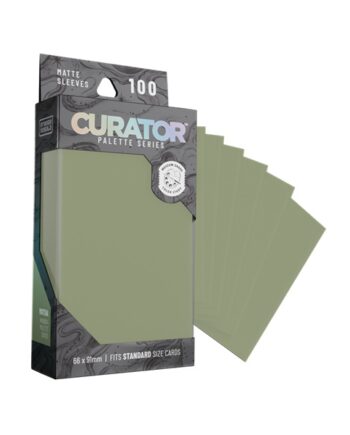 100 Lommer  Curator Palette Sleeves: Matcha Standard Sleeves  66x91mm
