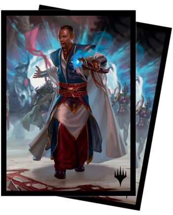 100 Lommer  Magic March Of The Machine:   Teferi Akosa Of Zhalfir Matte Deck Protector Sleeves Ultra Pro  19748