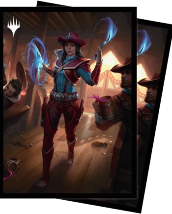 100 Lommer  Magic Outlaws Of Thunder Junction:   Stella Lee  Wild Card Matte Deck Protector Sleeves Ultra Pro  38350