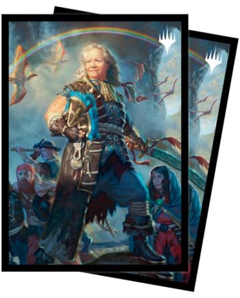 100 Lommer  Magic The Lost Caverns Of Ixalan:   Admiral Brass  Unsinkable Matte Deck Protector Sleeves Ultra Pro  38156