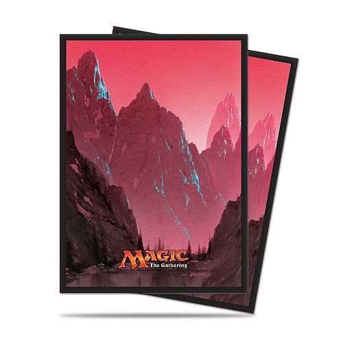 80 Lommer  Mana  : Unhinged Mountain Deck Protector Sleeves Ultra Pro  86457
