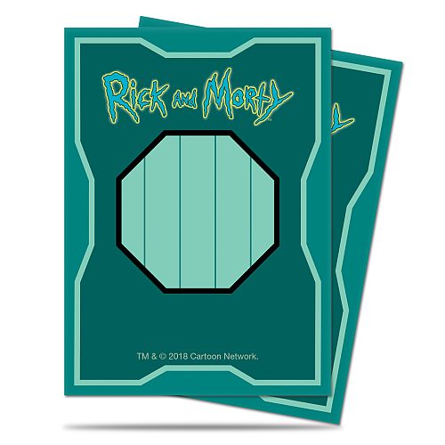 65 Lommer  Rick And Morty V1 Deck Protector Sleeves Ultra Pro  85646