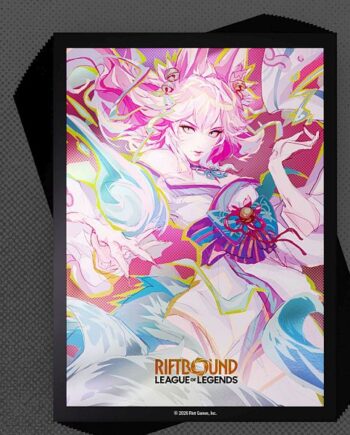 100 Lommer  Riftbound: League Of Legends Tcg: Set 02: Spiritforged   : Spirit Blossom Ahri Deck Protector Art Sleeves