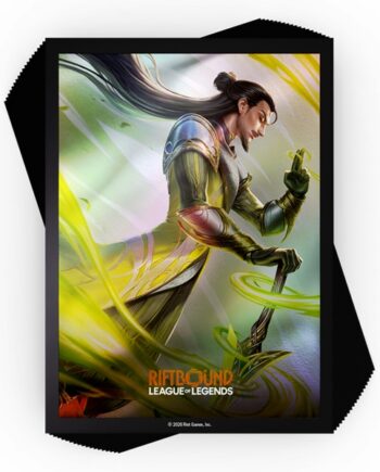 100 Lommer  Riftbound: League Of Legends Tcg: Set 03: Unleashed   : Master Yi  Wuju Master Deck Protector Art Sleeves