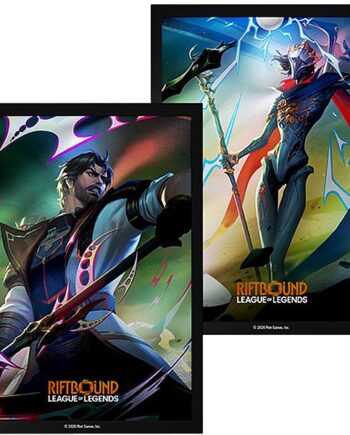 100 Lommer  Riftbound: League Of Legends Tcg: Set 04: Vendetta   : Jayce Vs Viktor Deck Protector Art Sleeves