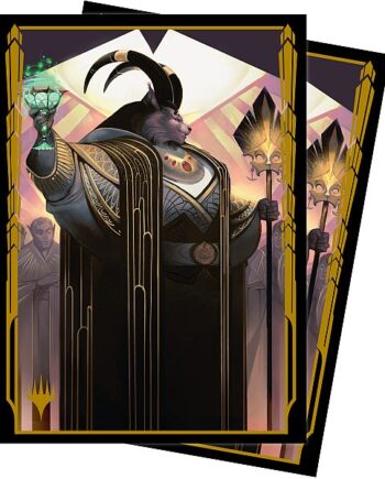 100 Lommer  Streets Of New Capenna: V4 Jetmir  Nexus Of Revels Matte Deck Protector Sleeves Ultra Pro  19347
