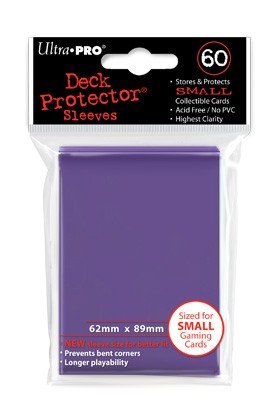 60 Lommer Ultra Pro Pro-gloss Small: Purple  Lilla     195 184   Kvalitet  Yu-gi-oh  St 195 184 Rrelse  82971 Sleeves