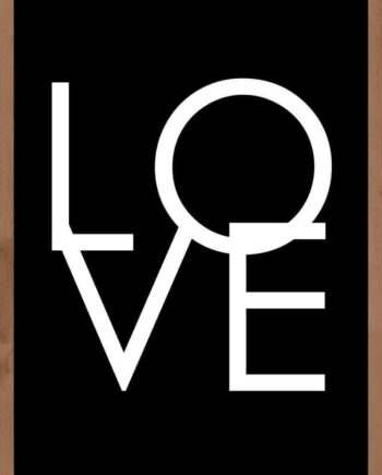 Love Citat Plakat