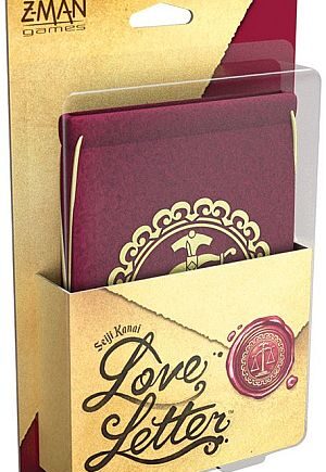 Love Letter  Engelsk 2019  -man Games Edition  Bluffing Card Game   -  Players