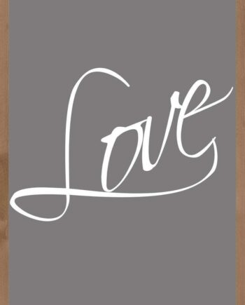 Love Plakat