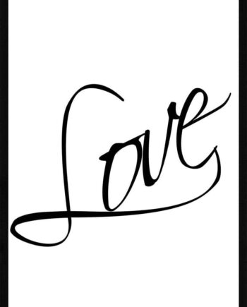 Love Plakat