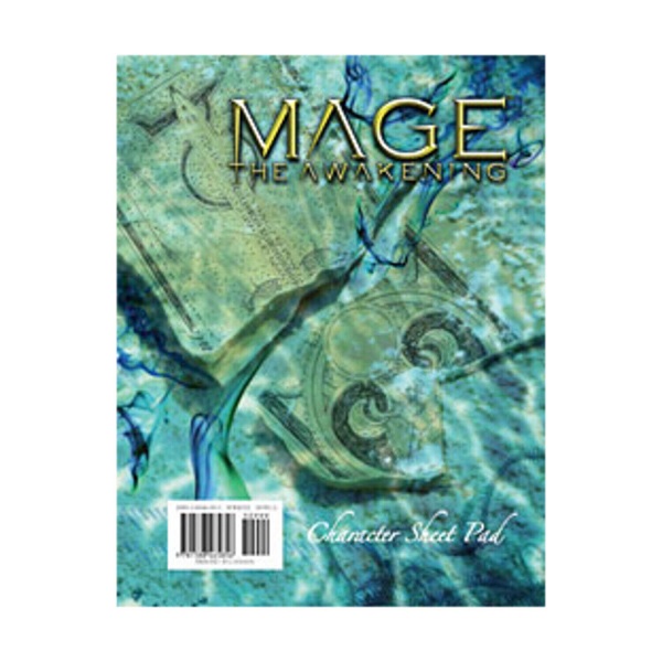 Mage: The Awakening Character Sheet Pad