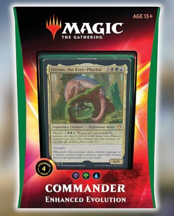 Magic Commander 2020  Edh   Ikoria: Lair Of Behemoths  Multiplayer Deck: V5 Enhanced Evolution  Otrimi  The Ever-playful  100 Kort