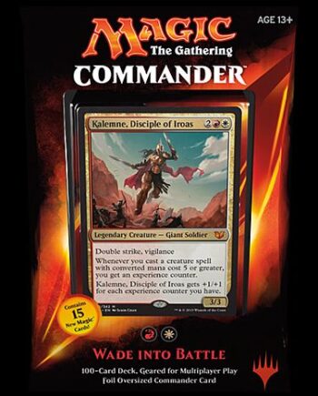 Magic Commander 2015  Edh  Multiplayer Deck   195 184  -hvid: Wade Into Battle 100 Kort 15 Nye Kort