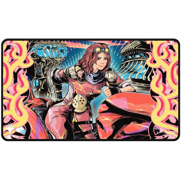 Magic Spillem 195 165 Tte  Playmat  Aetherdrift Premium  Black Stitched : Chandra  Spark Hunter Ultra Pro  38698