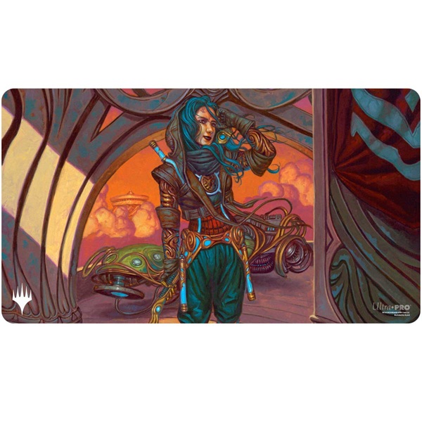Magic Spillem 195 165 Tte  Playmat  Aetherdrift: Sita Varma  Masked Racer  Borderless Art  Ultra Pro  38689