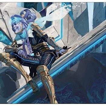 Magic Spillem 195 165 Tte  Playmat  Kamigawa: Neon Dynasty:   Kotori  Pilot Prodigy Ultra Pro  19269