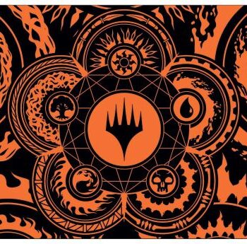 Magic Spillem 195 165 Tte  Playmat  Mana  : Color Wheel Ultra Pro  19236