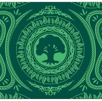 Magic Spillem 195 165 Tte  Playmat  Mana  : Forest Ultra Pro  19235