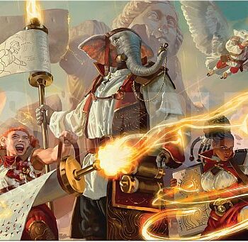 Magic Spillem 195 165 Tte  Playmat  Strixhaven: School Of Mages: V4 Lorehold Command Ultra Pro  18624