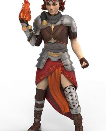Magic: The Gathering Life-size Statue: Chandra Nalaar Foam Rubber Latex Figure 167 Cm