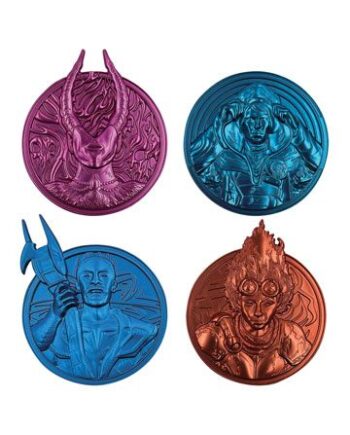 Magic The Gathering Planeswalkers  Limited Edition  Medallion Set