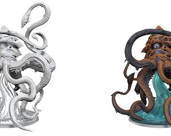 Magic: The Gathering Unpainted Magic Miniatures: Reservoir Kraken  Wzk90563