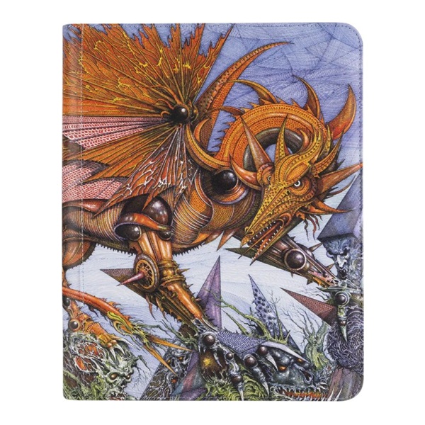 Mappe Card Codex 360 Art Zipster Portfolio: The Millerax 18x20  Plads Til 360 Kort  Dragon Shield  Dragonshield   At-39503