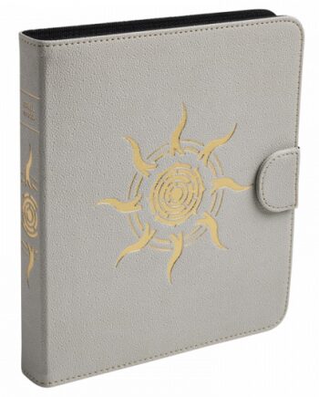 Mappe Card Codex 160 Portfolio: Spell Codex Ashen White  Plads Til 160 Kort  Dragon Shield  Dragonshield   At-50017