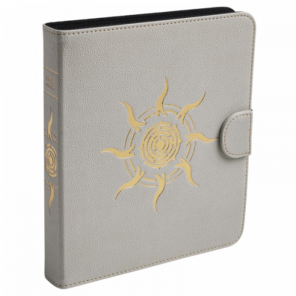 Mappe Card Codex 160 Portfolio: Spell Codex Ashen White  Plads Til 160 Kort  Dragon Shield  Dragonshield   At-50017