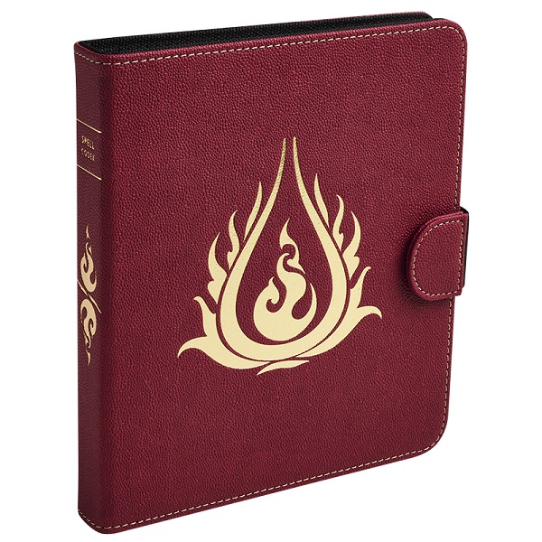 Mappe Card Codex 160 Portfolio: Spell Codex Blood Red  Plads Til 160 Kort  Dragon Shield  Dragonshield   At-50018
