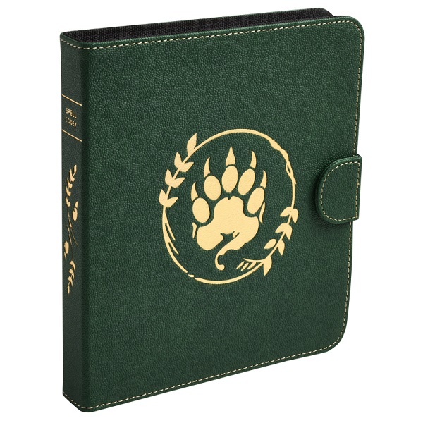 Mappe Card Codex 160 Portfolio: Spell Codex Forest Green  Plads Til 160 Kort  Dragon Shield  Dragonshield   At-50016