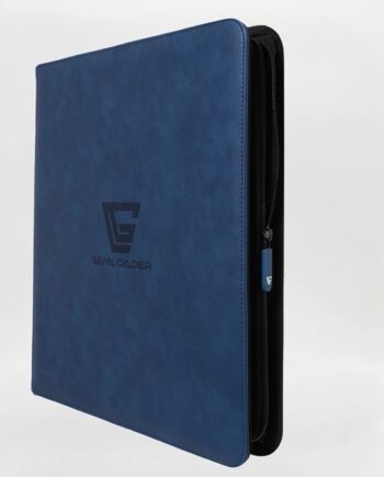 Mappe Gemloader Premium 12-pocket Binder: Blue  Holder 480 Kort