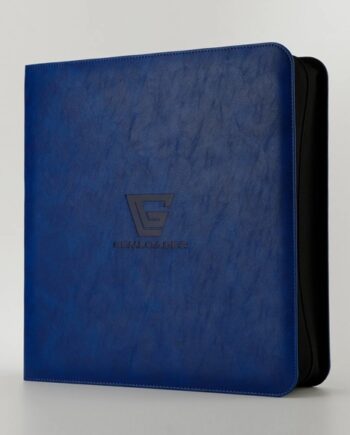Mappe Gemloader Premium  -pocket Graded Card Ring Binder  Ringbind : Blue  Holder 28 Kort   Slabs