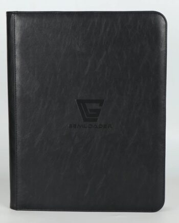 Mappe Gemloader Premium  -pocket Toploader Binder: Black  Holder 216 Kort