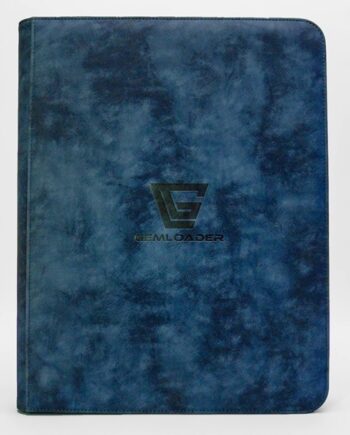 Mappe Gemloader Premium  -pocket Toploader Binder: Blue  Holder 216 Kort