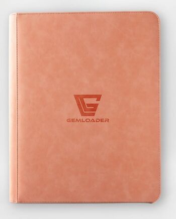 Mappe Gemloader Premium  -pocket Toploader Binder: Pink  Holder 216 Kort